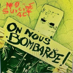 Cover 45t On nous bombarde - NSA